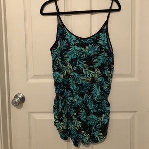 Palm tree romper